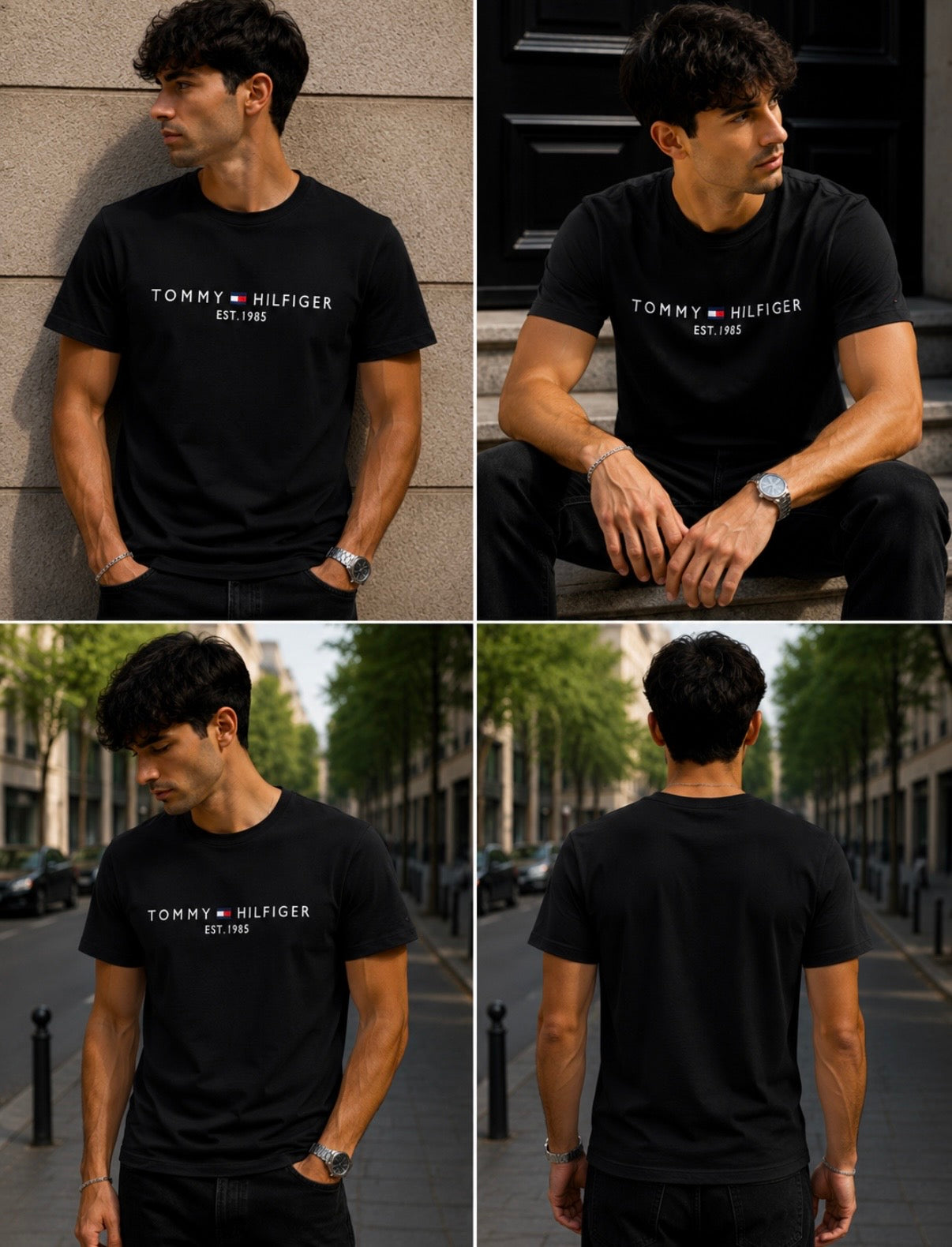 Tommy Hilfiger Black Tee