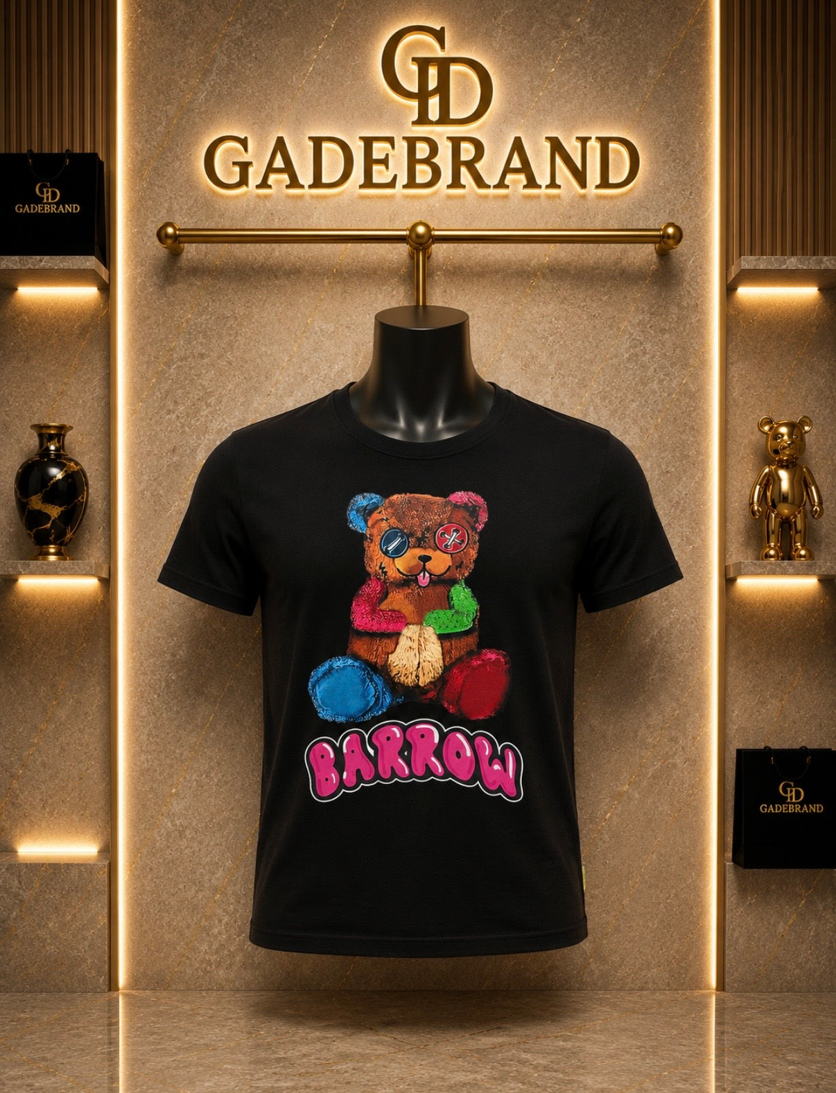 Barrow - Tricou Barbati - Negru