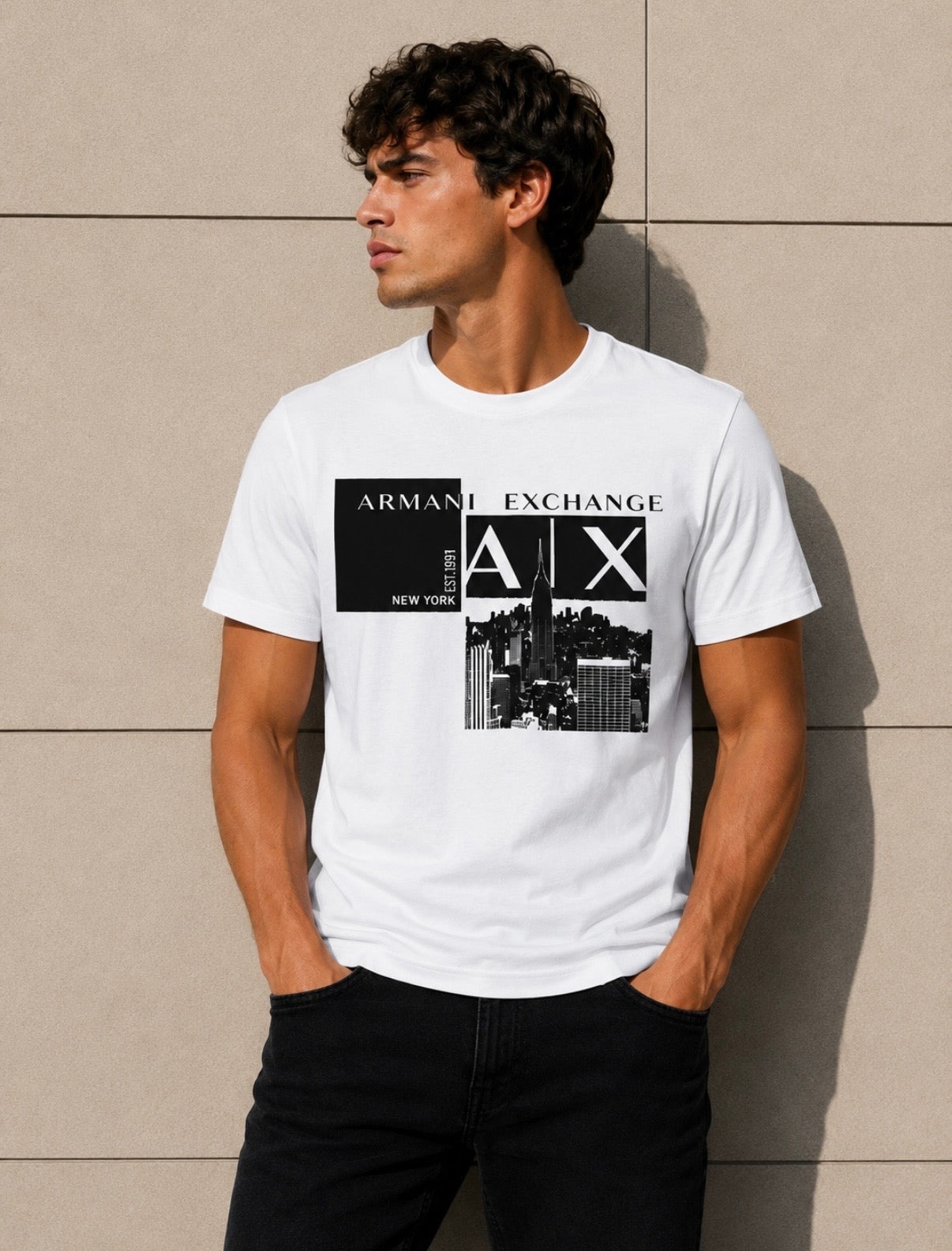 Armani Exchange White T-Shirt