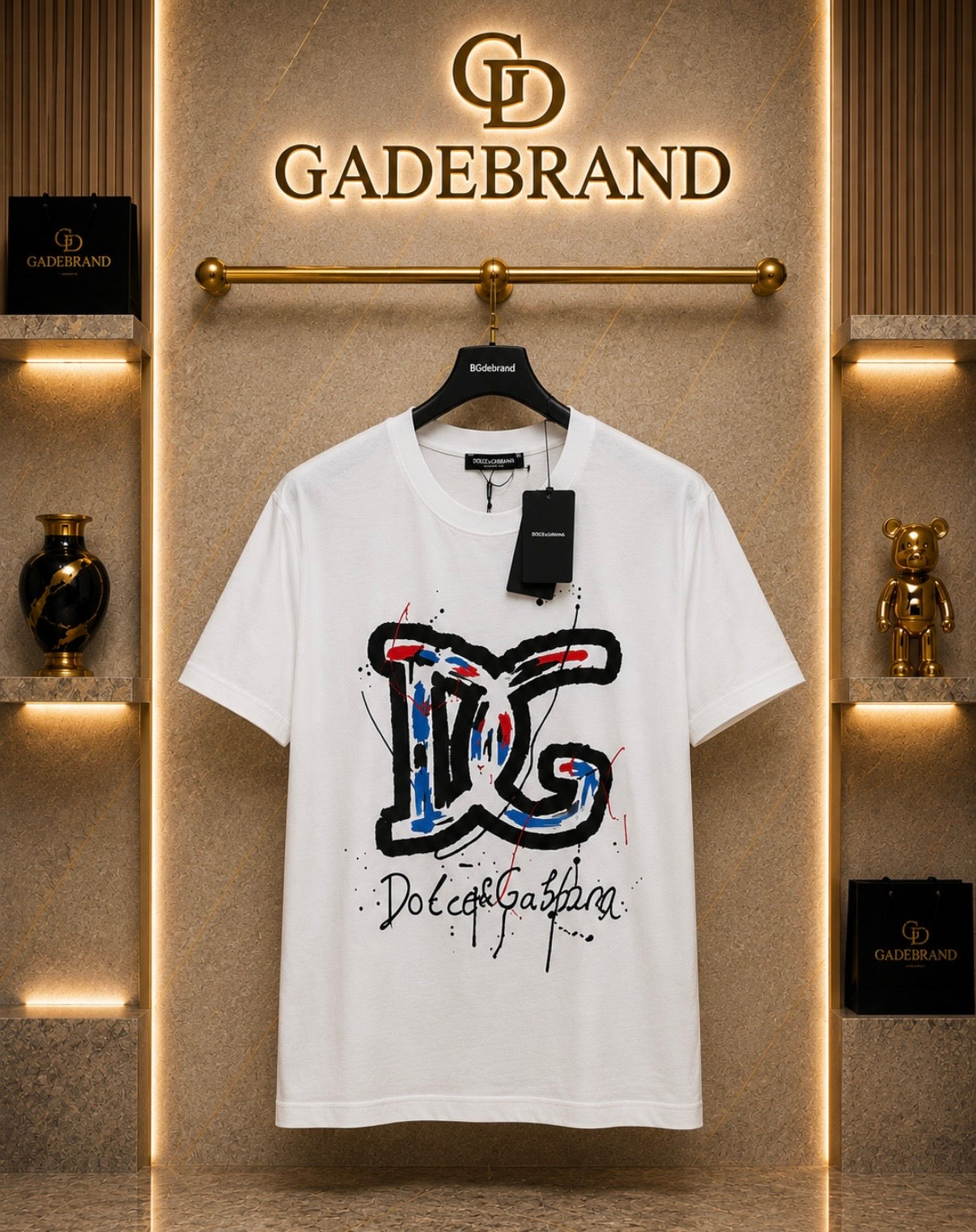 Dolce & Gabbana DG Graphic T-Shirt – White