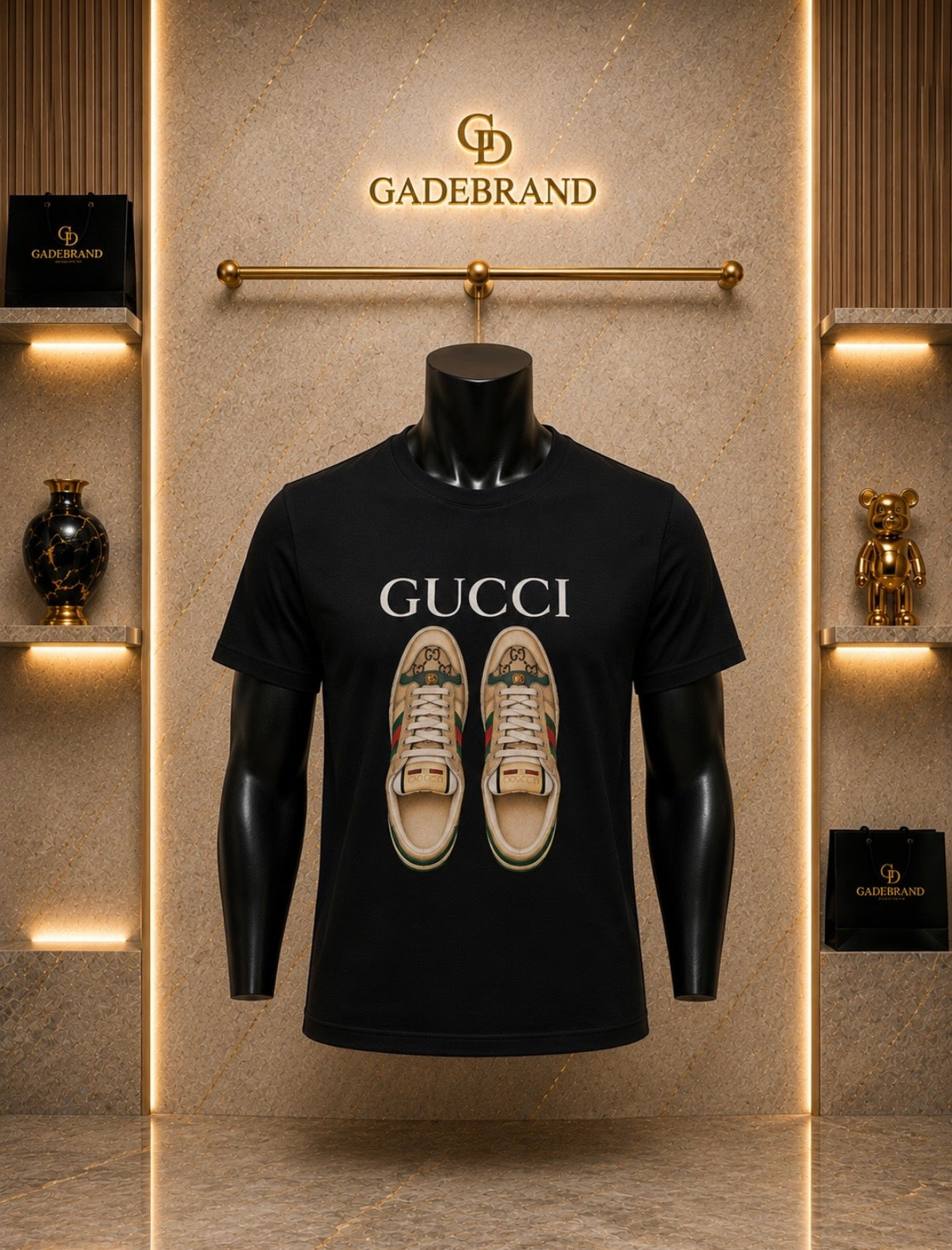 Gucci - Tricou Barbati - Negru