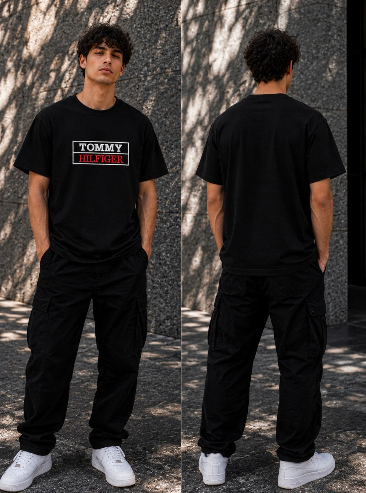 Tommy Hilfiger Negru – Tricou