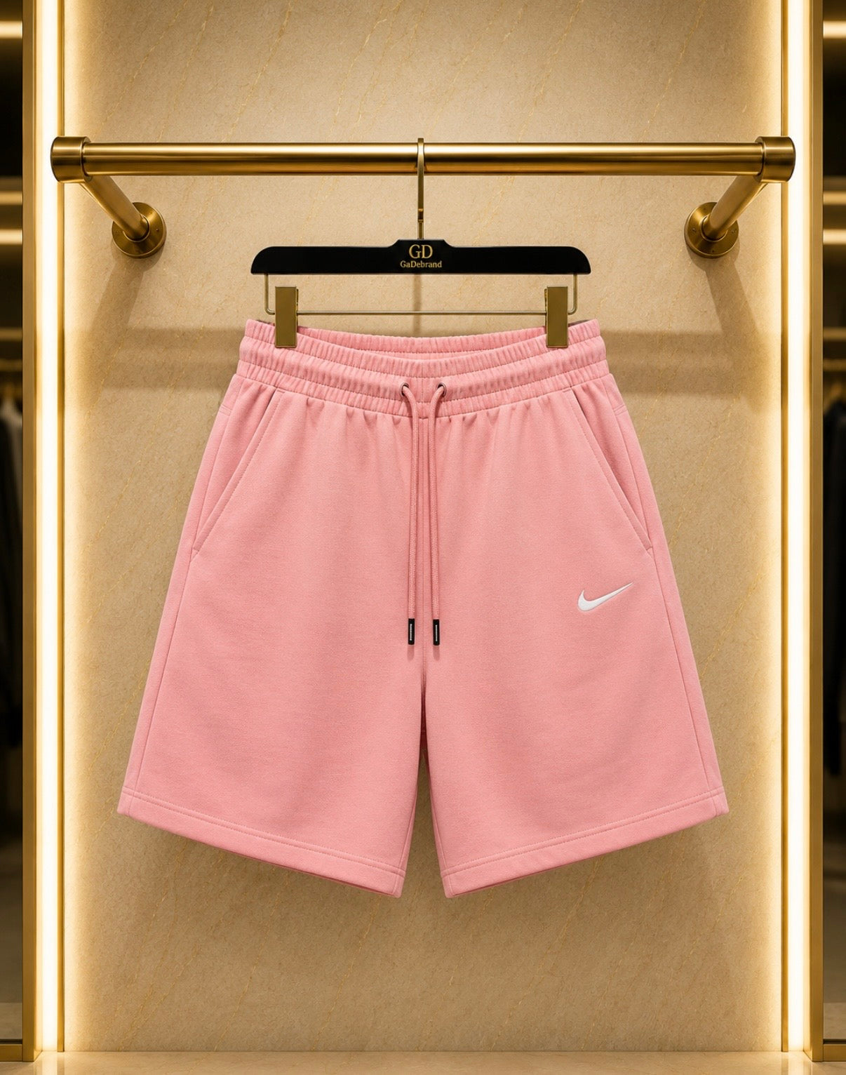 Women’s Nike Pantaloni Scurți- Roz Nude