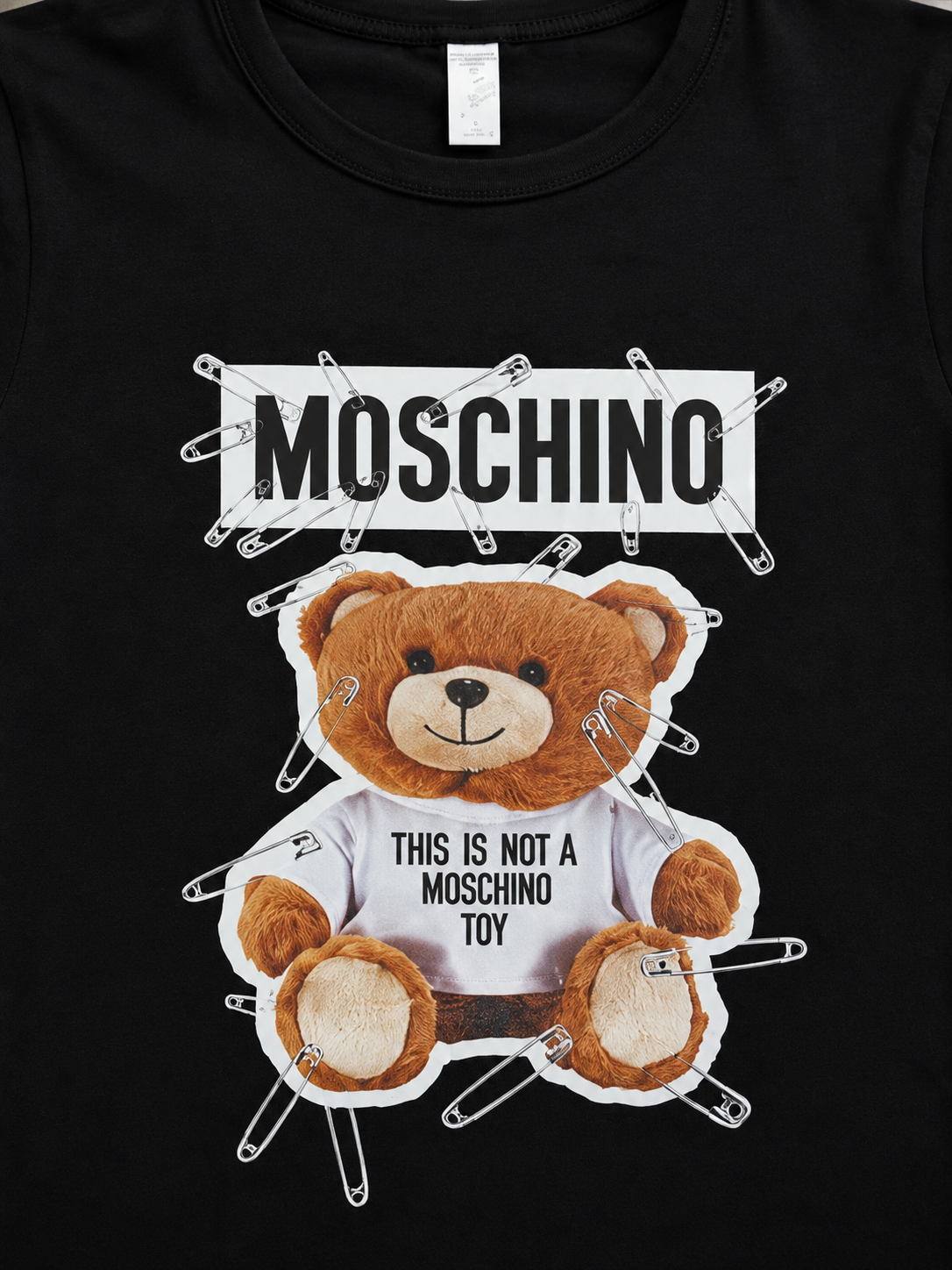 Women’s Moschino Bear Cotton T-Shirt | Casual Fashion Tee