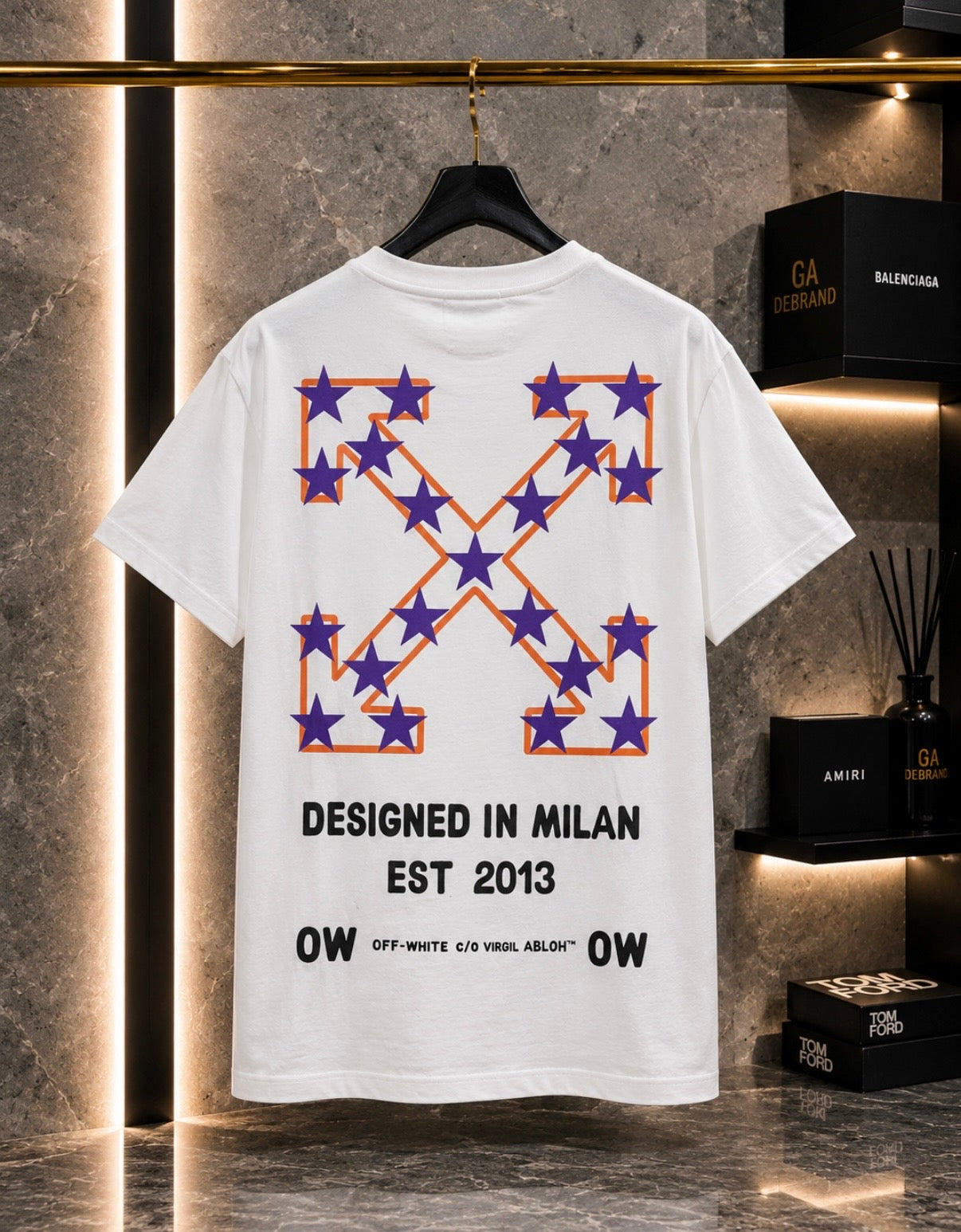 Off White White T-Shirt – Alb