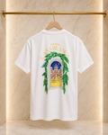 Casablanca – Tricou alb din bumbac premium