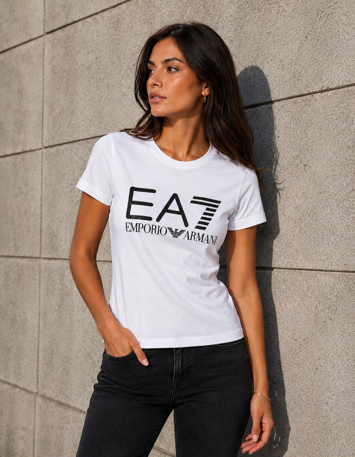 Women’s EA7 Emporio Armani White T-Shirt