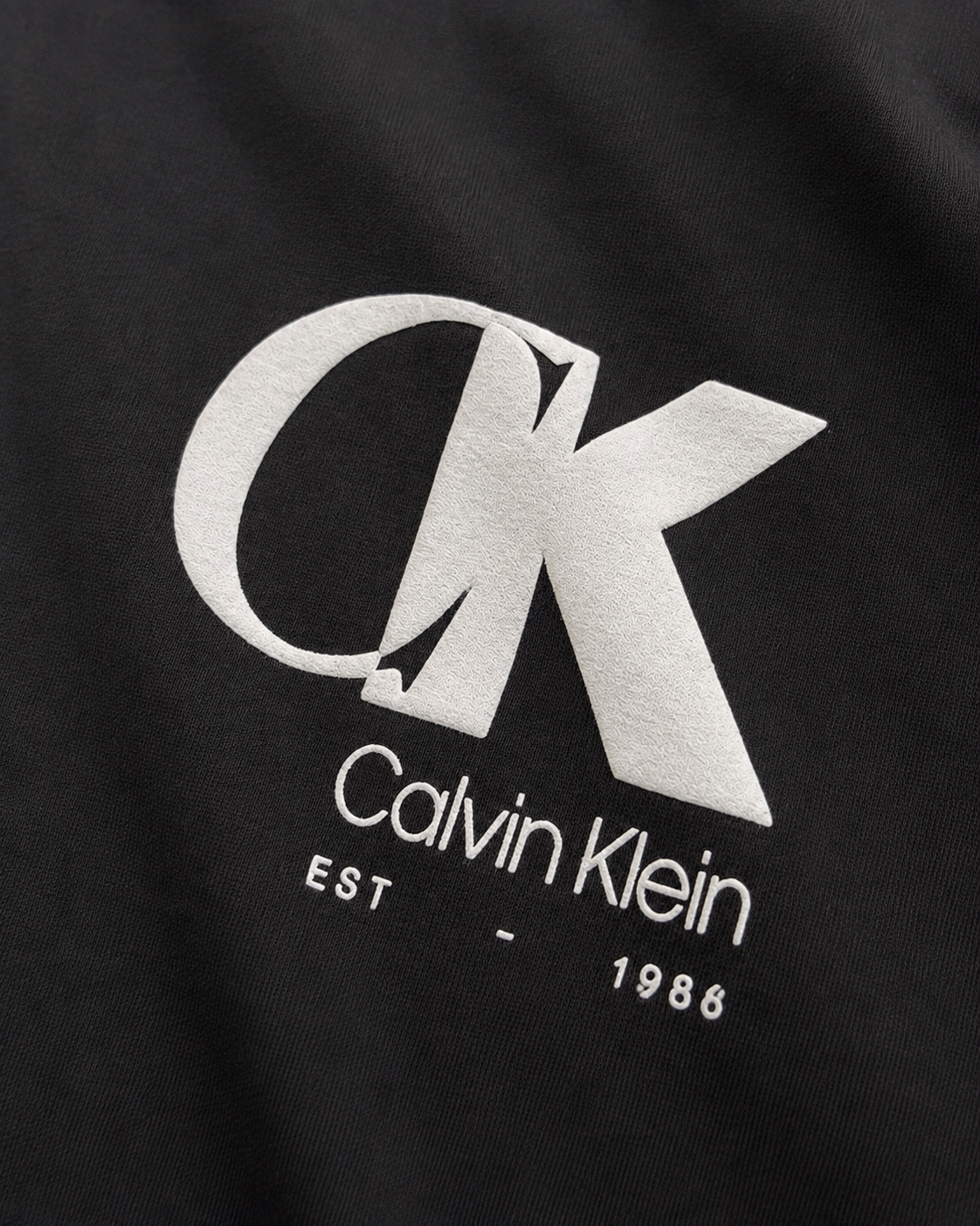 Calvin Klein – Tricou negru din bumbac premium
