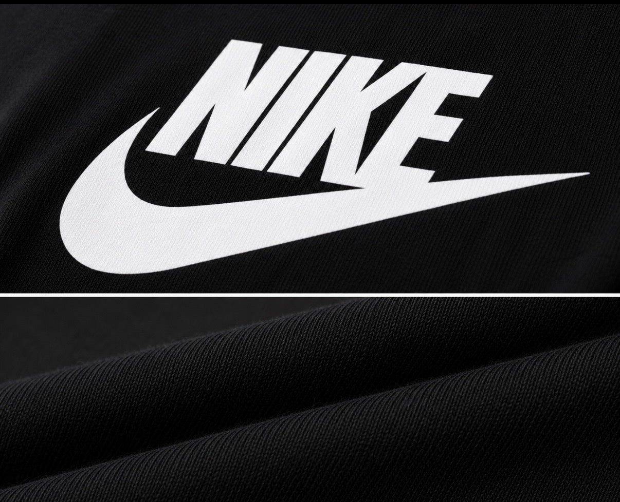 Nike Negru Logo Alb