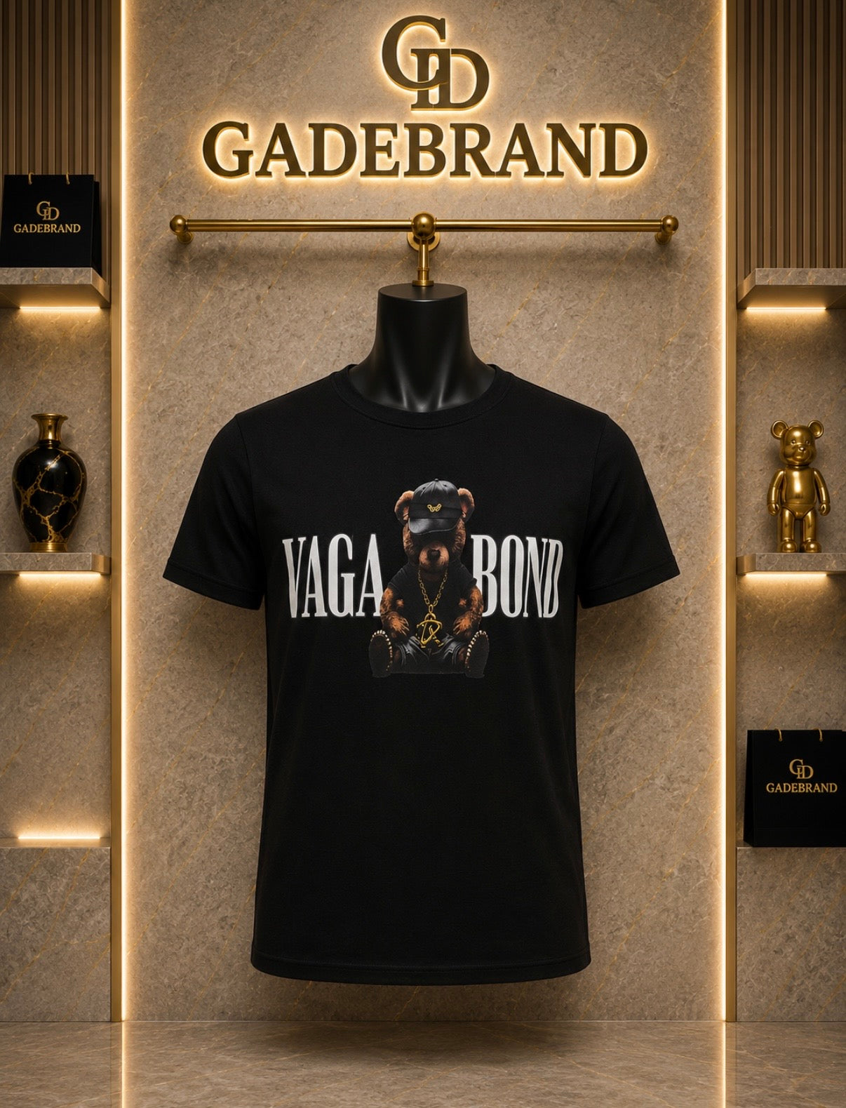 Vagabond - Tricou Barbati - Negru