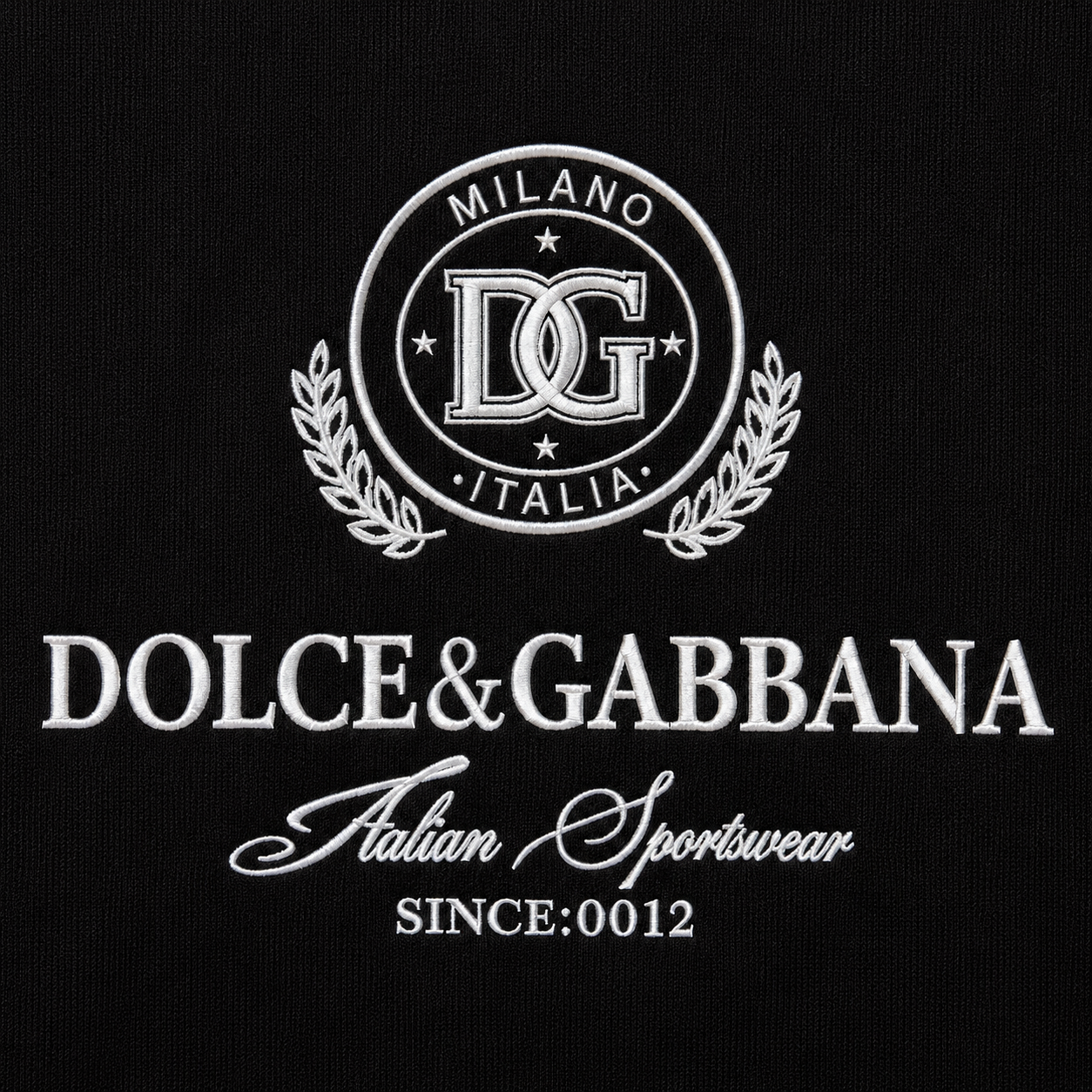 Dolce & Gabbana Tricou Bărbați Negru 100% Bumbac Premium