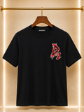 Dsquared2 – Tricou bărbătesc negru Devill, bumbac premium