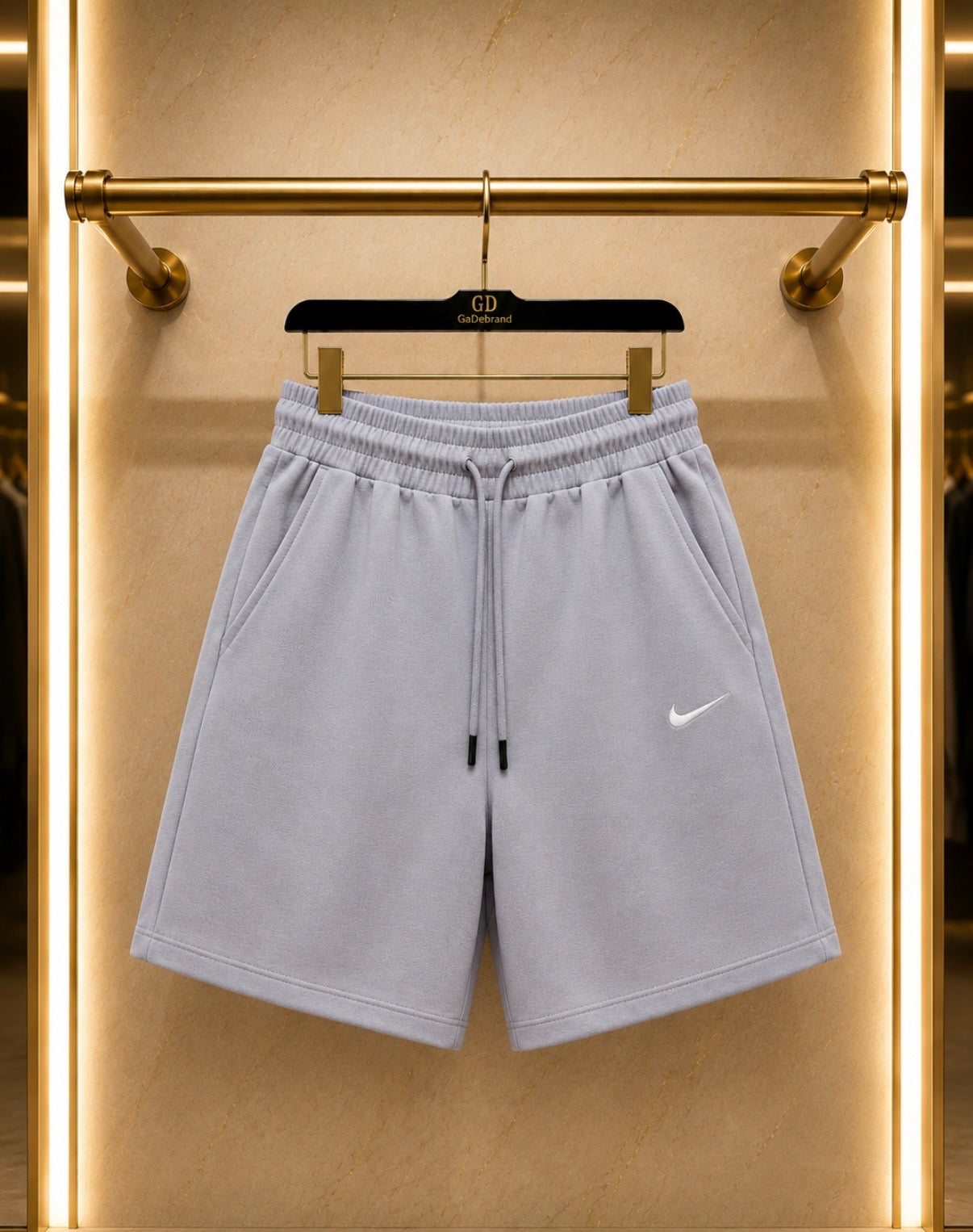 Women’s Nike Pantaloni Scurți – Gri Deschis