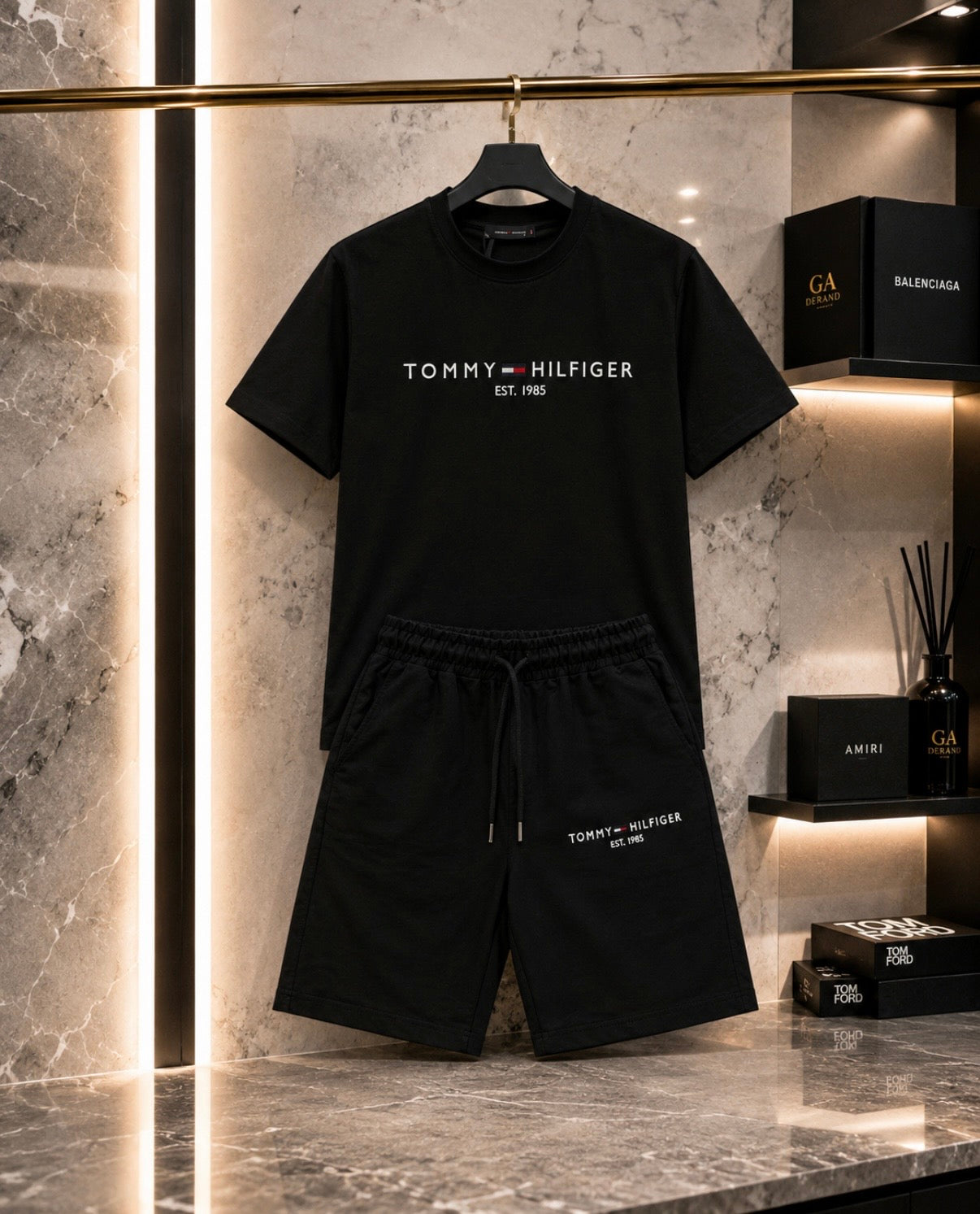 Compleu Bărbați Tommy Style – Negru