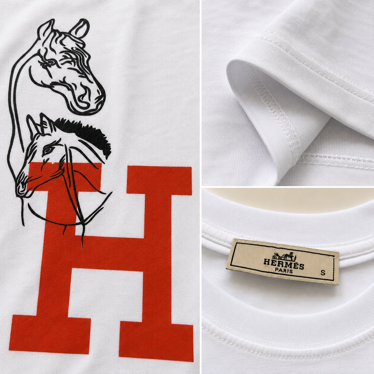 Hermès Bărbați – Bumbac Premium