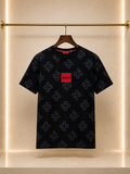 HUGO Tricou bărbătesc negru