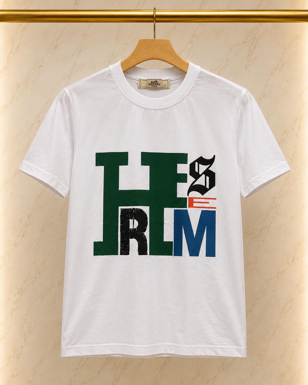 Hermès – Tricou bărbați din bumbac premium