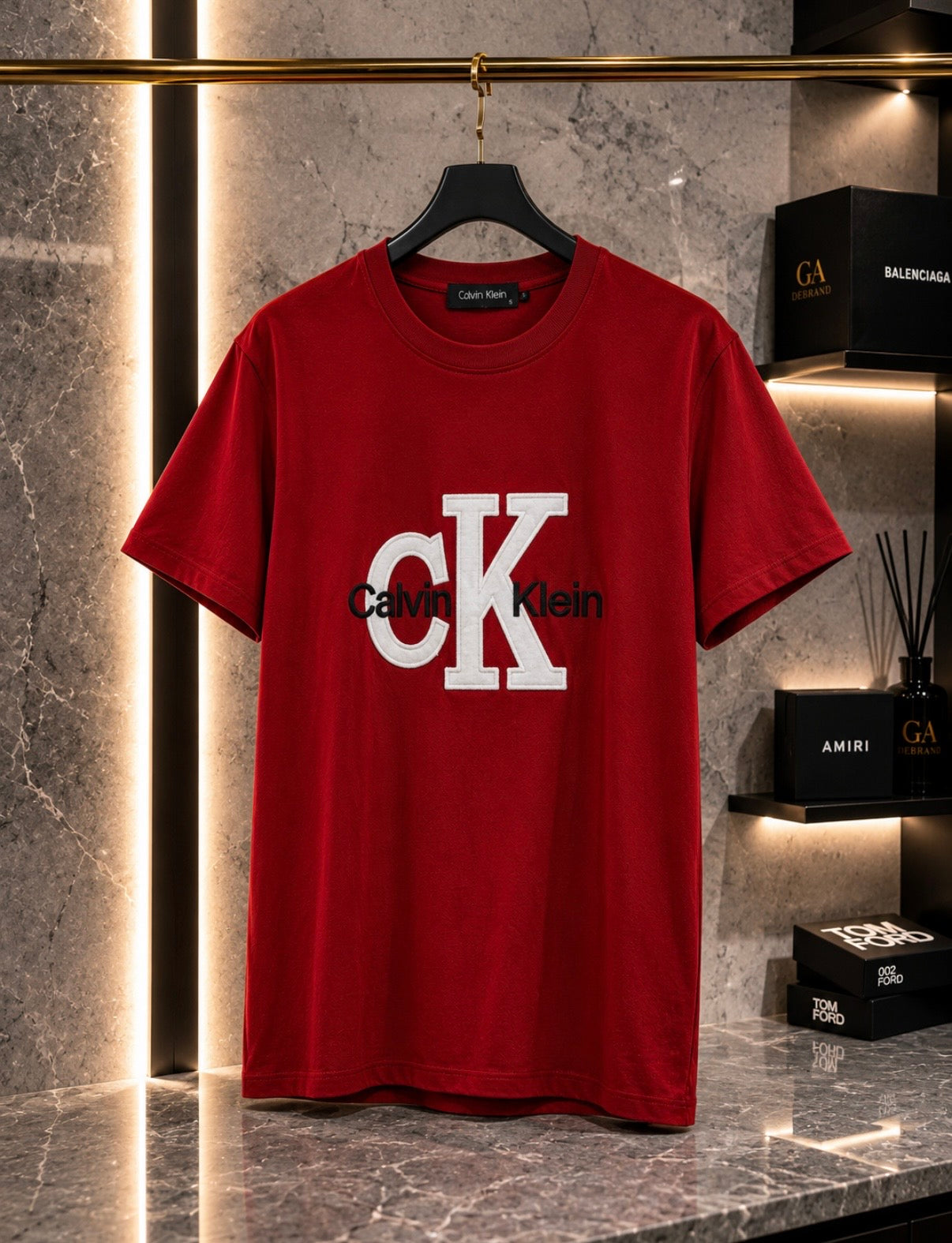 Calvin Klein CK T-Shirt – Roșu