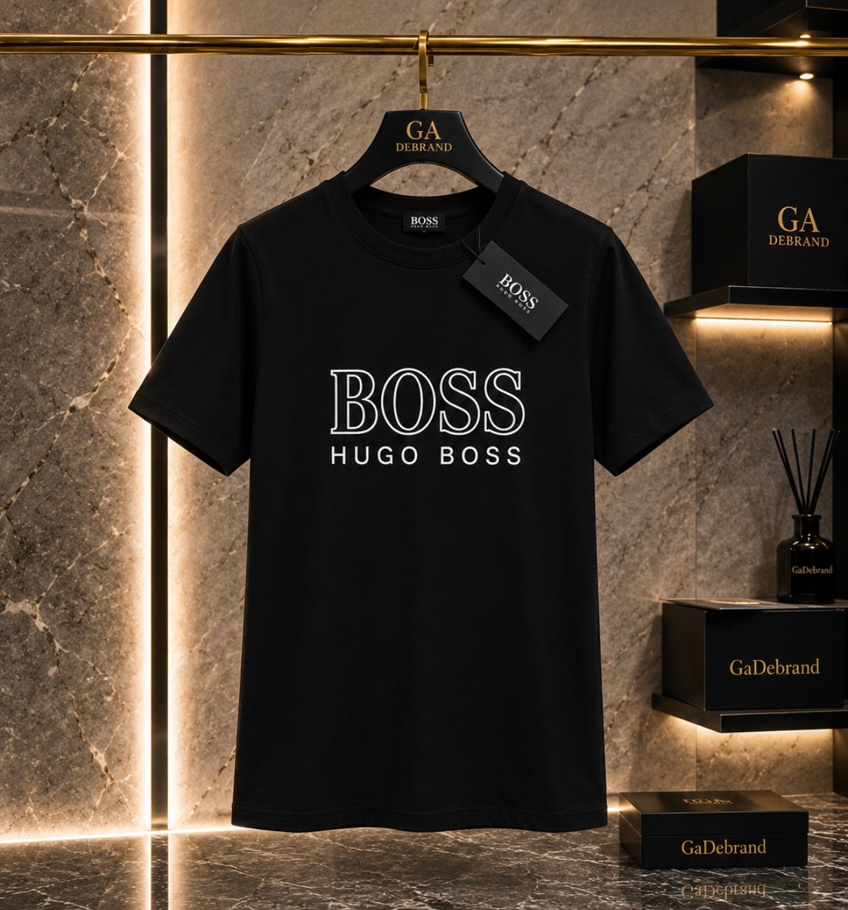 Tricou Bărbați Hugo Boss – Black