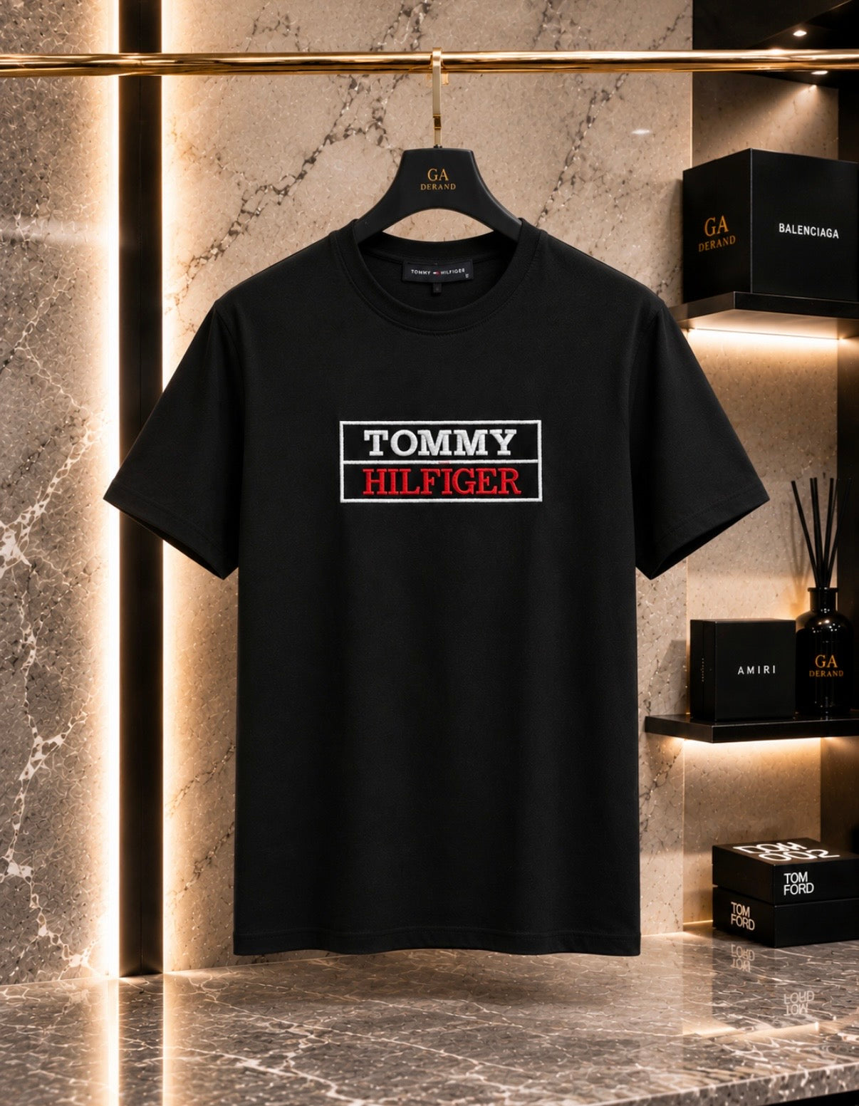 Tommy Hilfiger Negru – Tricou