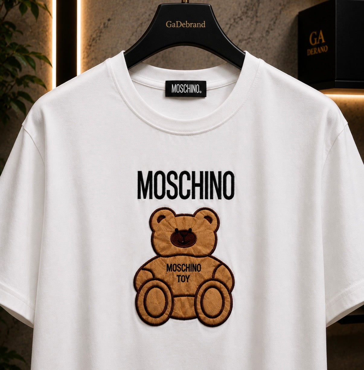 Moschino Teddy Bear White Tee