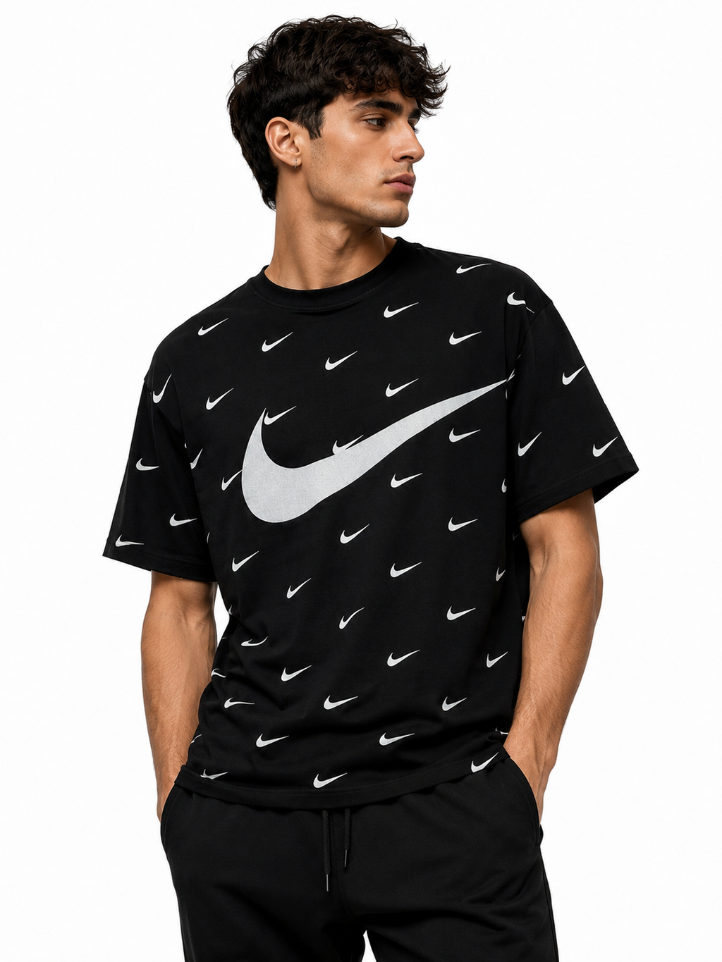 Nike Tricou Negru