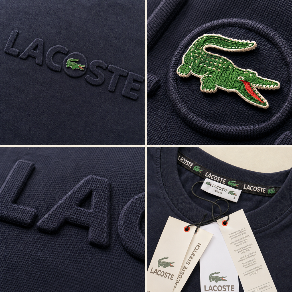 Lacoste – tricou bărbătesc din bumbac premium