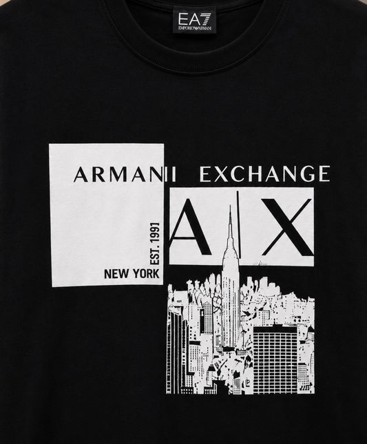 Armani Exchange Black T-Shirt