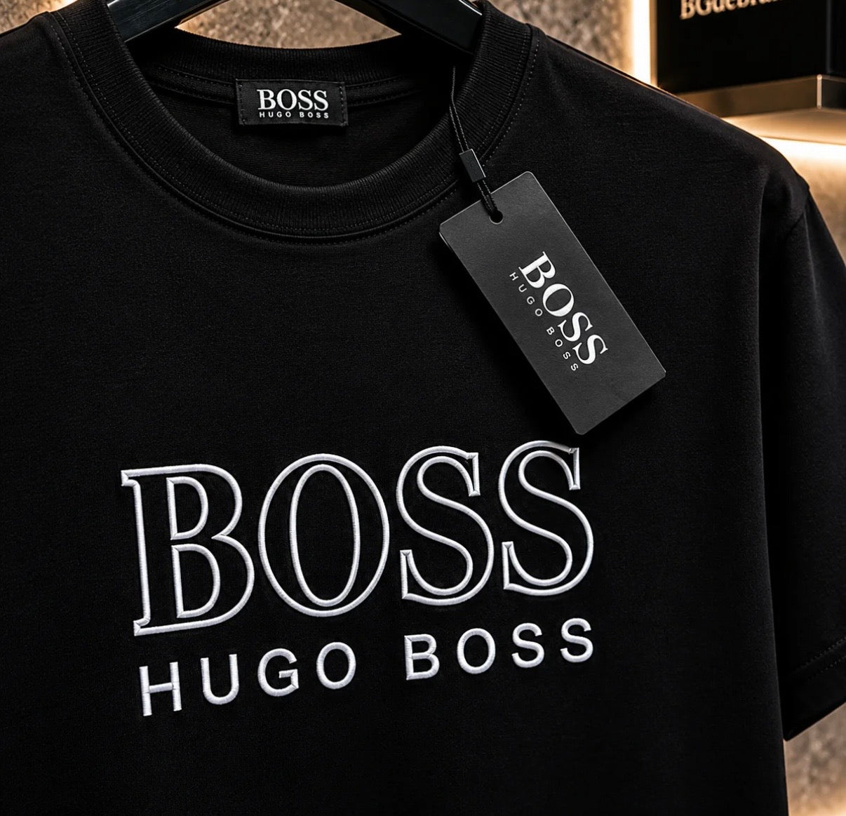 Tricou Bărbați Hugo Boss – Black