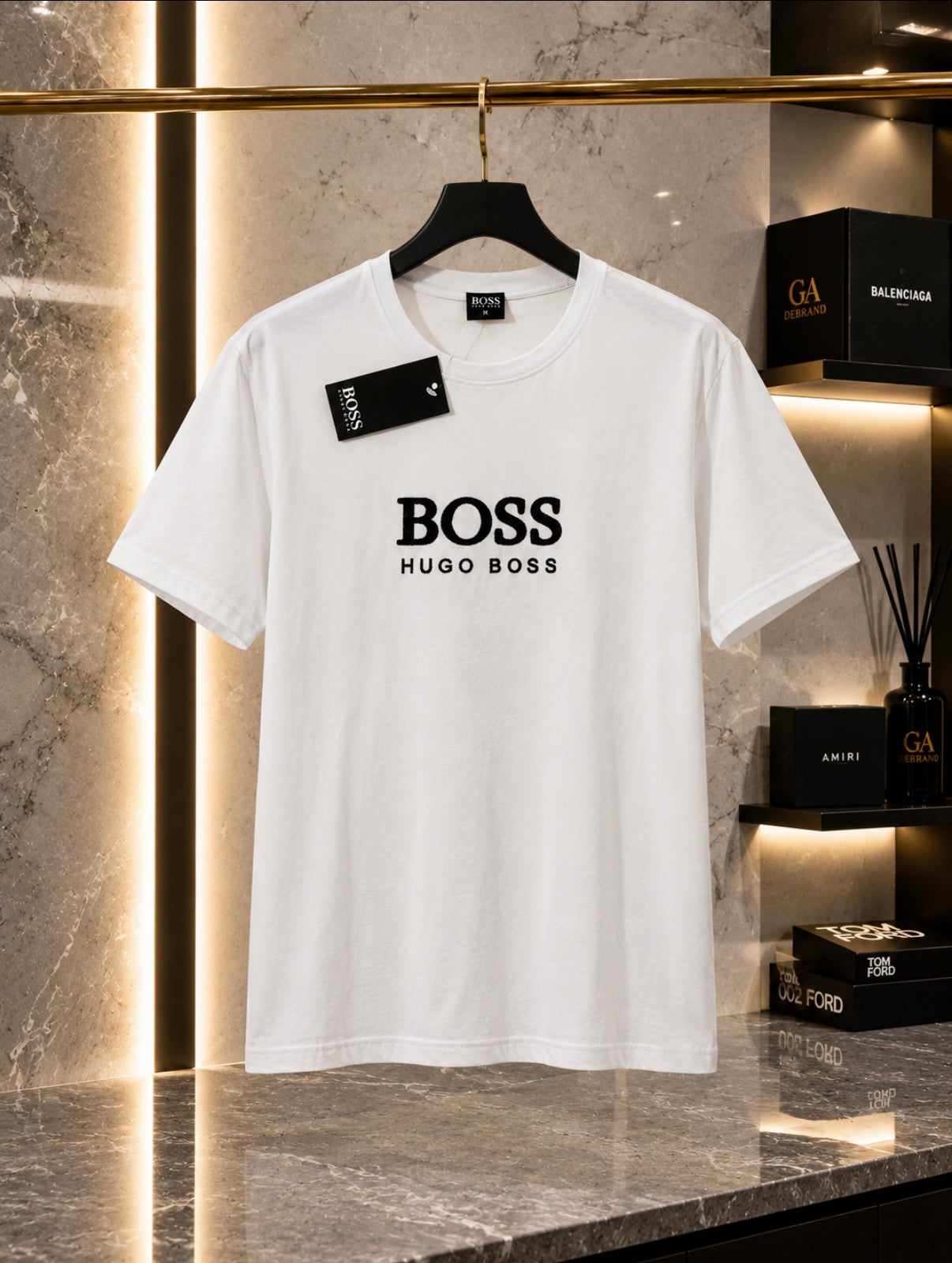 Hugo Boss White T-Shirt