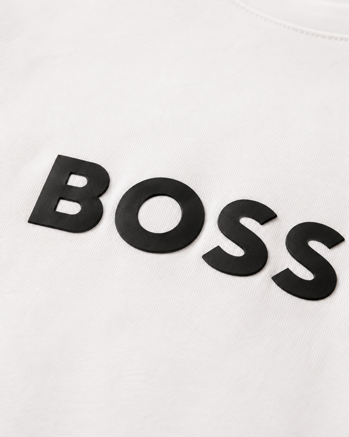 BOSS Tricou Bărbați Alb 100% Bumbac Premium