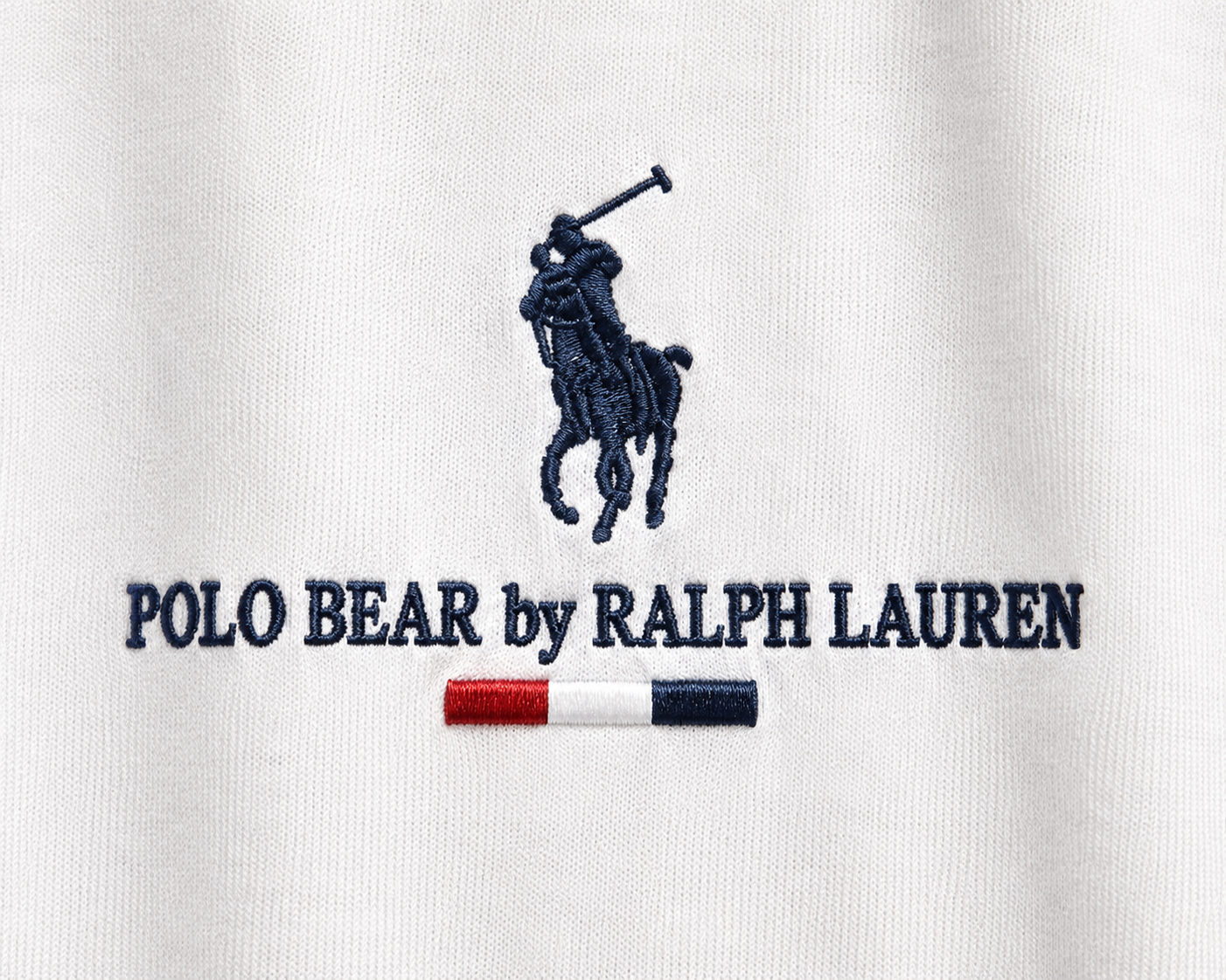 Polo Ralph Lauren Tricou Bărbați Alb logo brodat