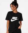 Nike Negru Logo Alb