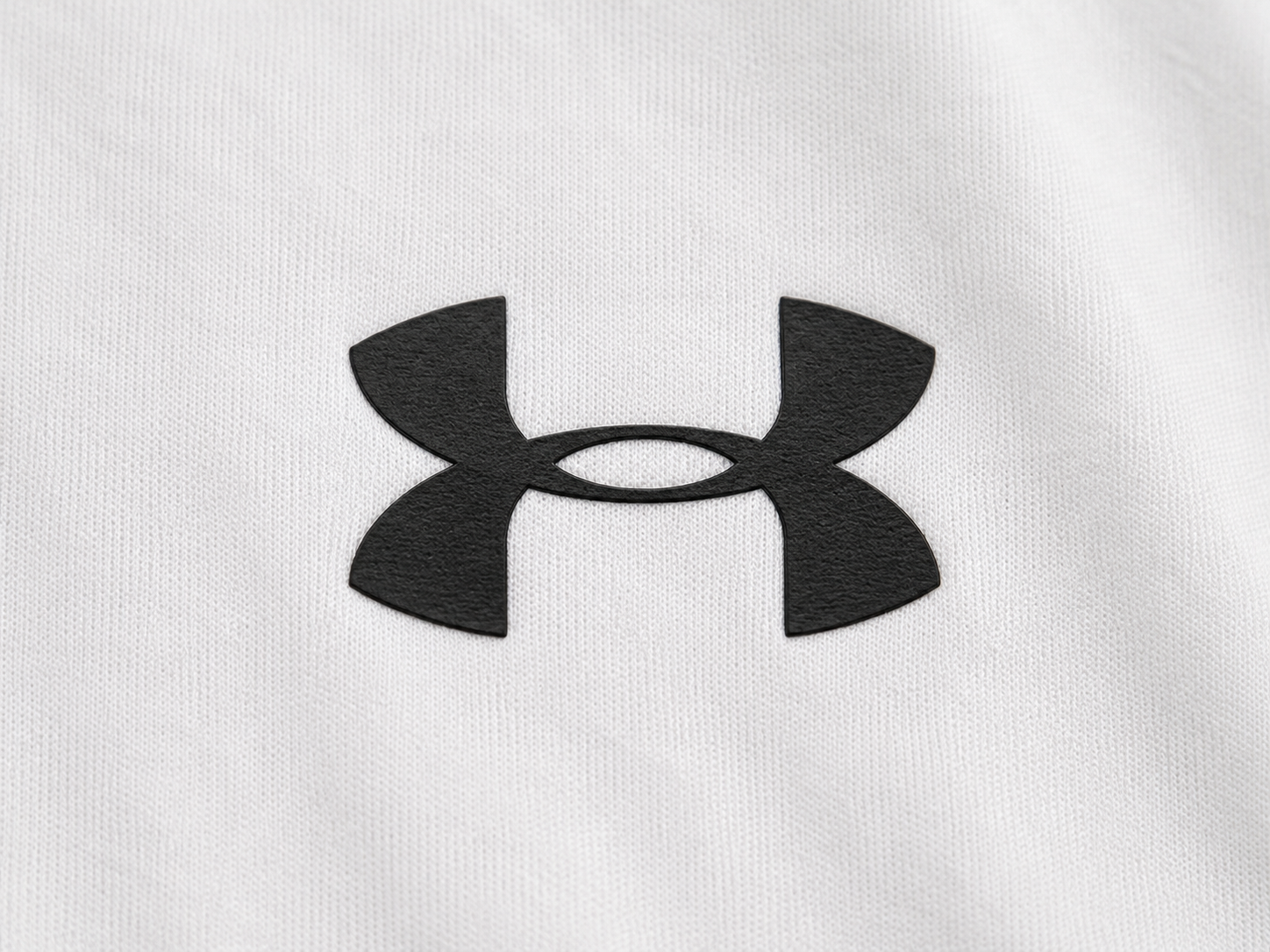 Under Armour Tricou Bărbați Alb 100% Bumbac Premium