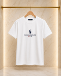 Polo Ralph Lauren Tricou Bărbați Alb logo brodat