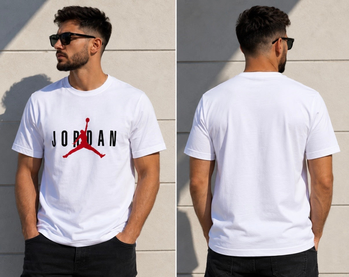 Jordan White T-Shirt – Alb