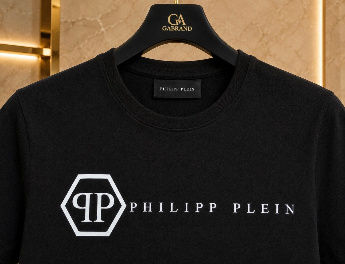 Women’s Philipp Plein Logo T-Shirt – Black