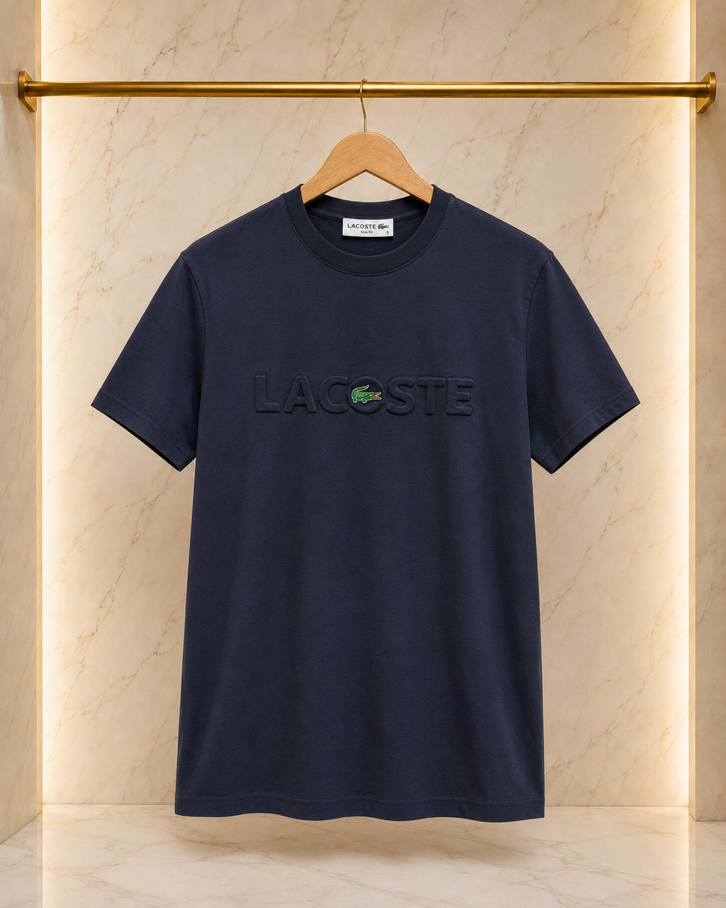 Lacoste – tricou bărbătesc din bumbac premium