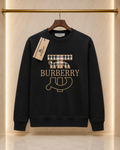 Burberry – Bluză bărbați neagră, logo brodat