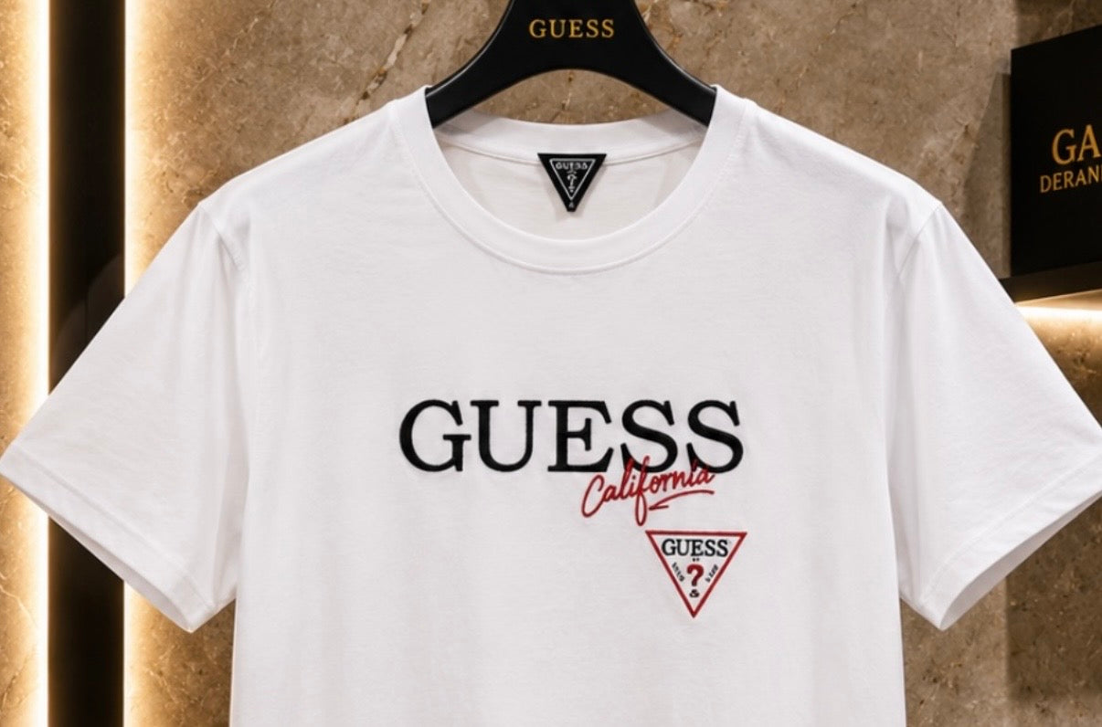 GUESS California White Tee