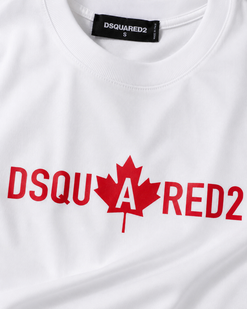 Dsquared2 Tricou Bărbați Alb 100% Bumbac Premium