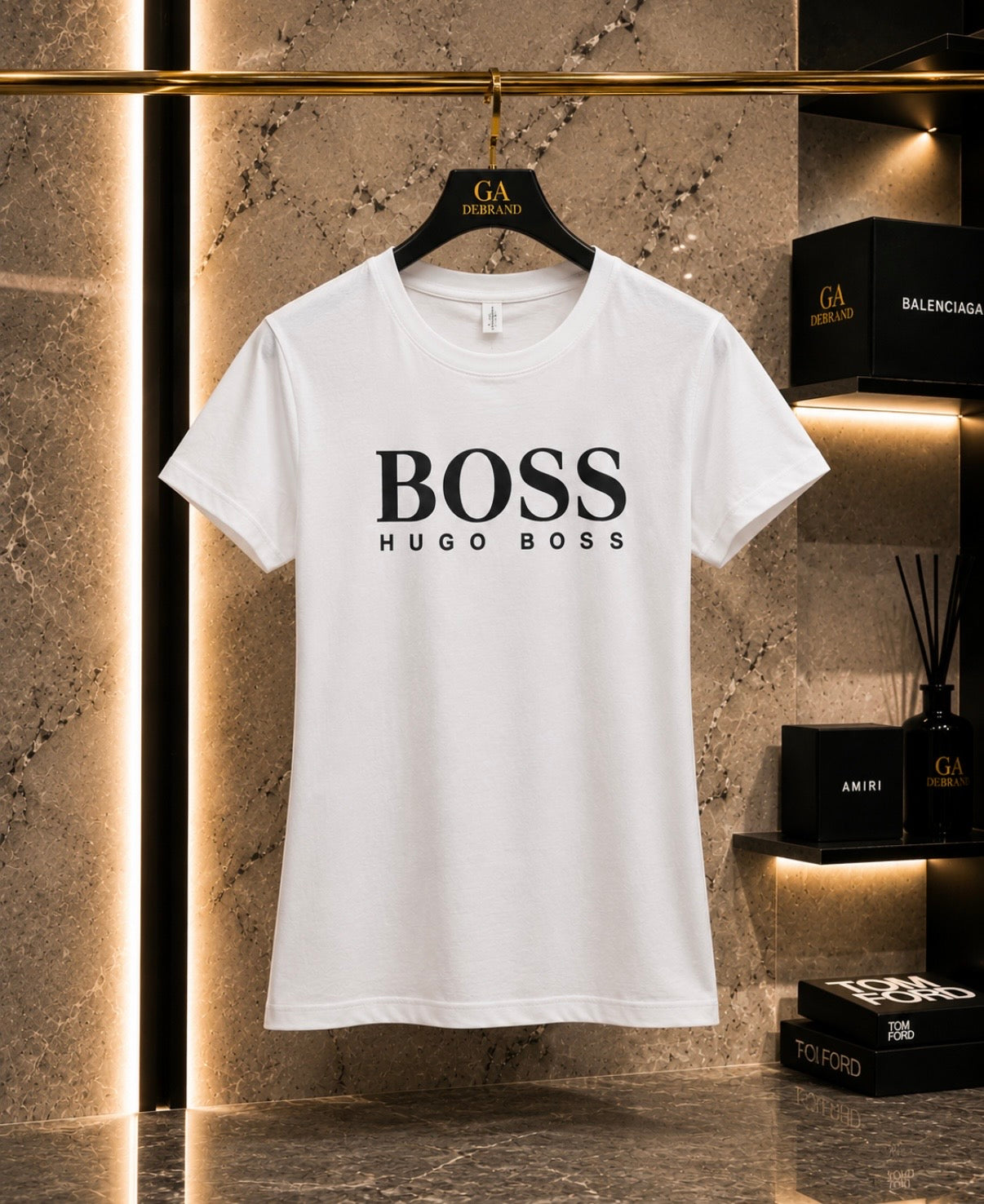 Women’s BOSS Hugo Boss Tricou Damă – Alb