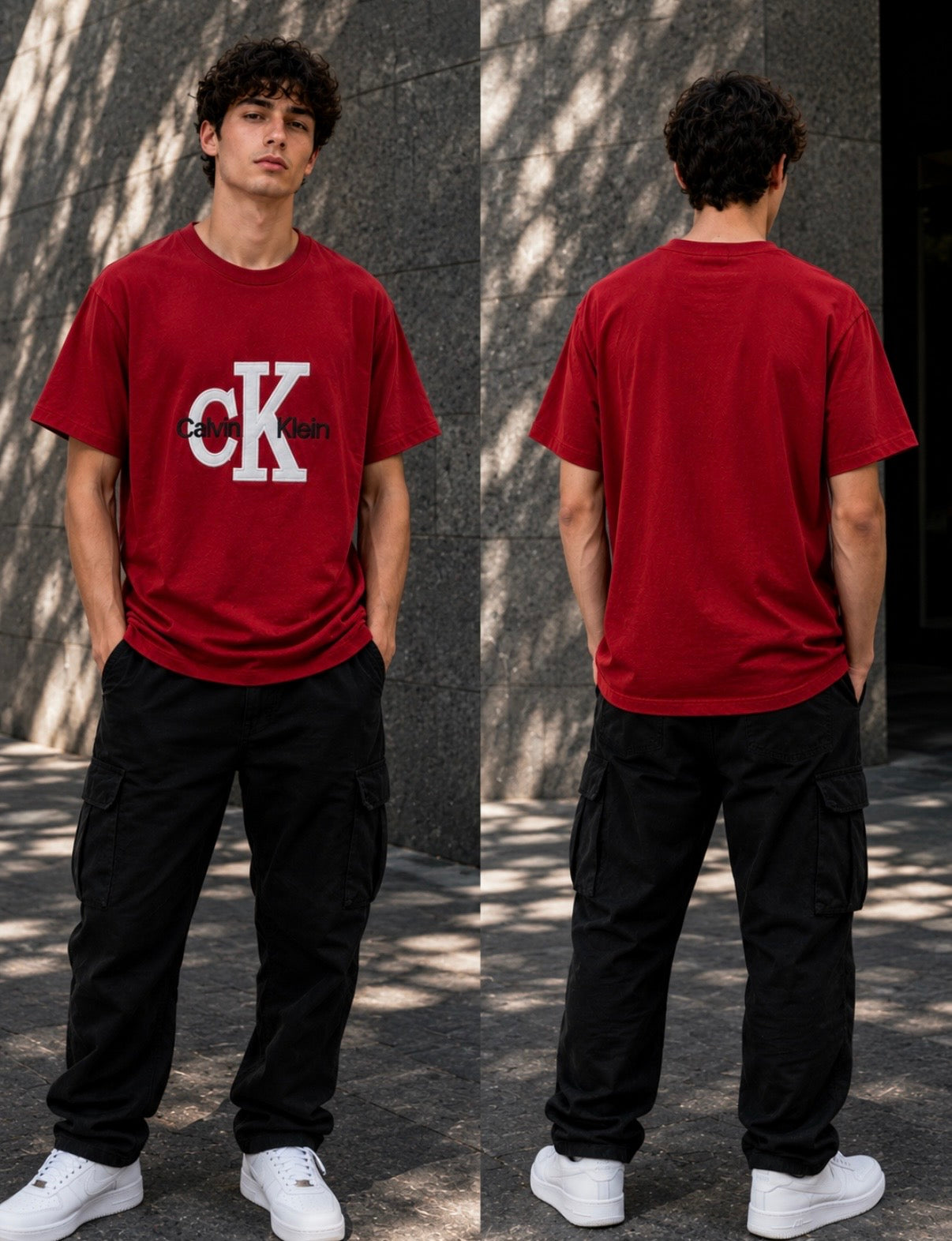Calvin Klein CK T-Shirt – Roșu