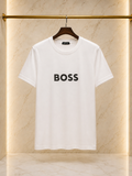 BOSS Tricou Bărbați Alb 100% Bumbac Premium