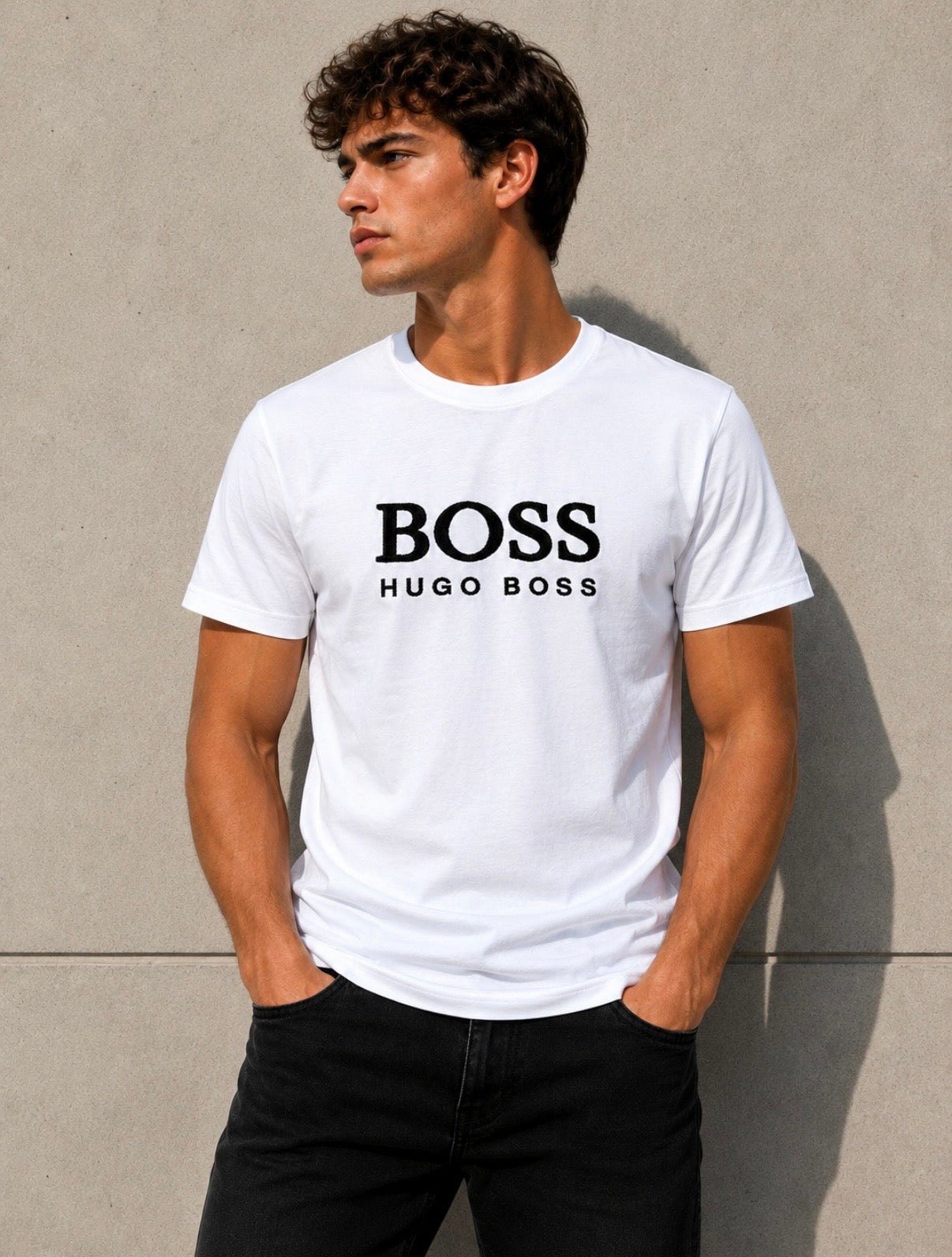 Hugo Boss White T-Shirt