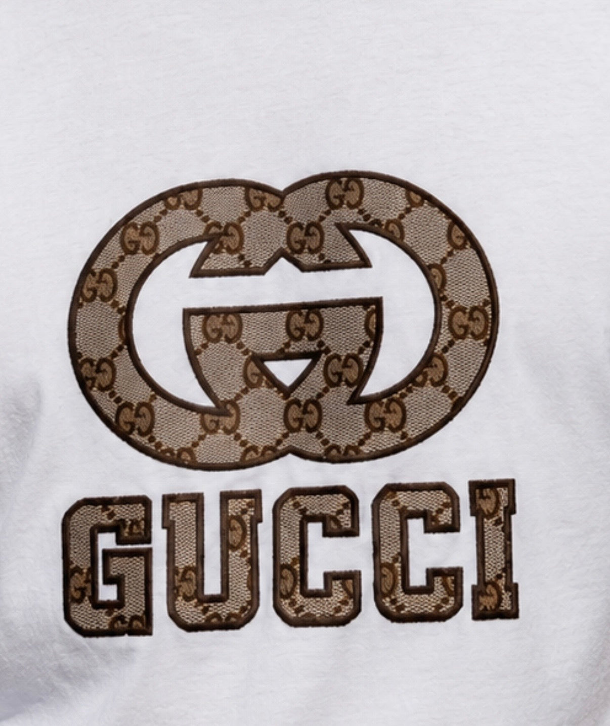 Gucci Monogram T-Shirt – Alb