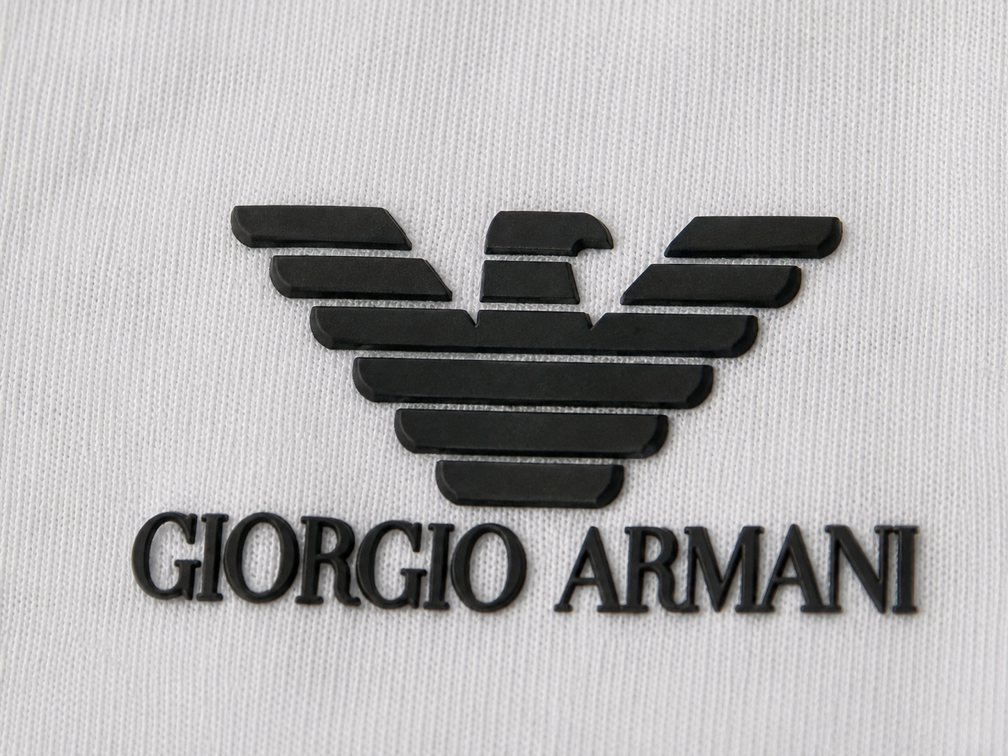 Giorgio Armani – Tricou alb pentru bărbați