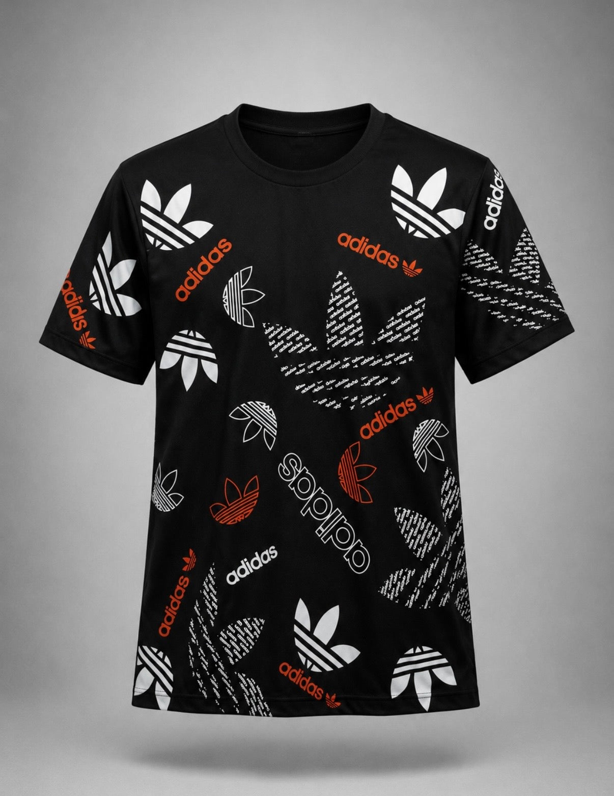 Adidas – Tricou bărbătesc Black Print