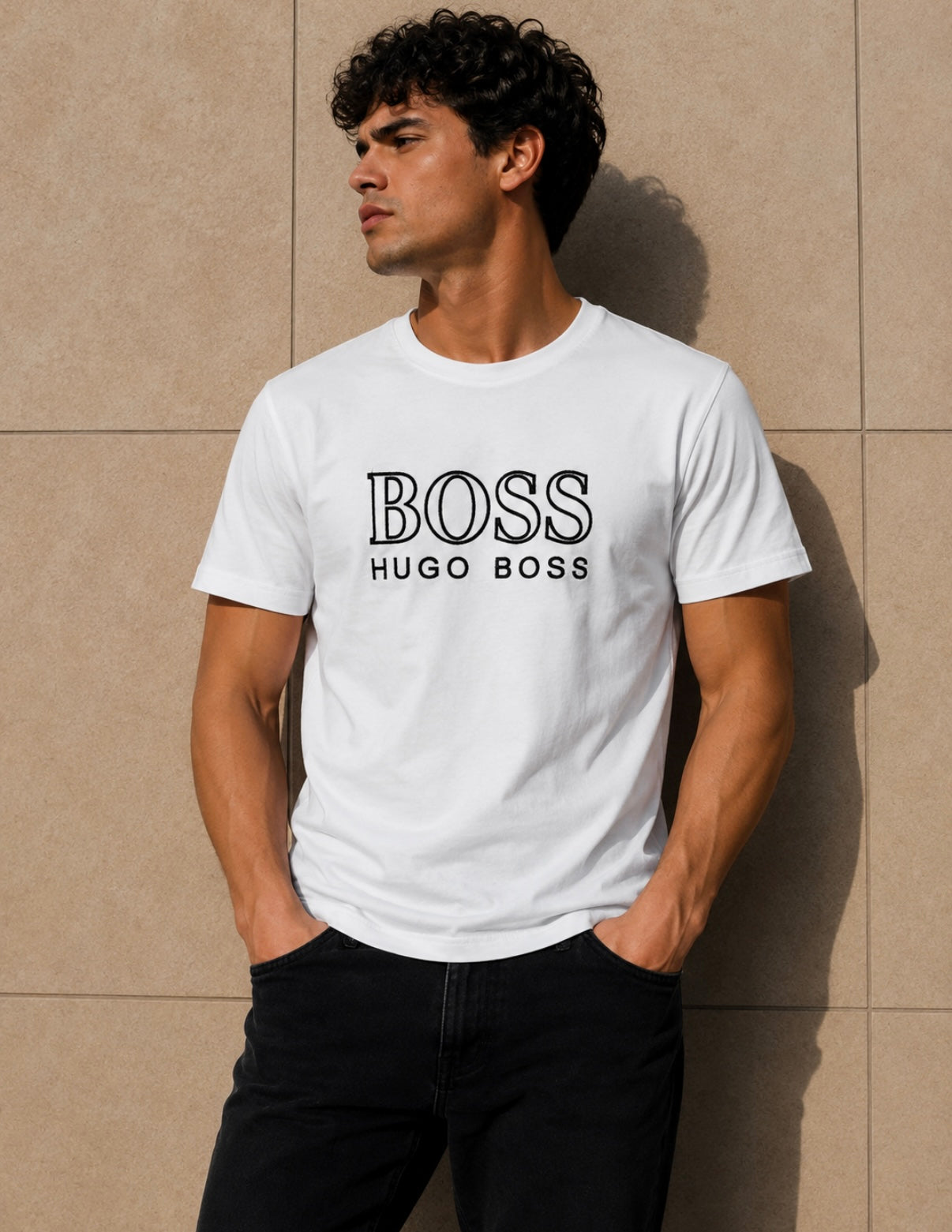 Hugo Boss White T-Shirt