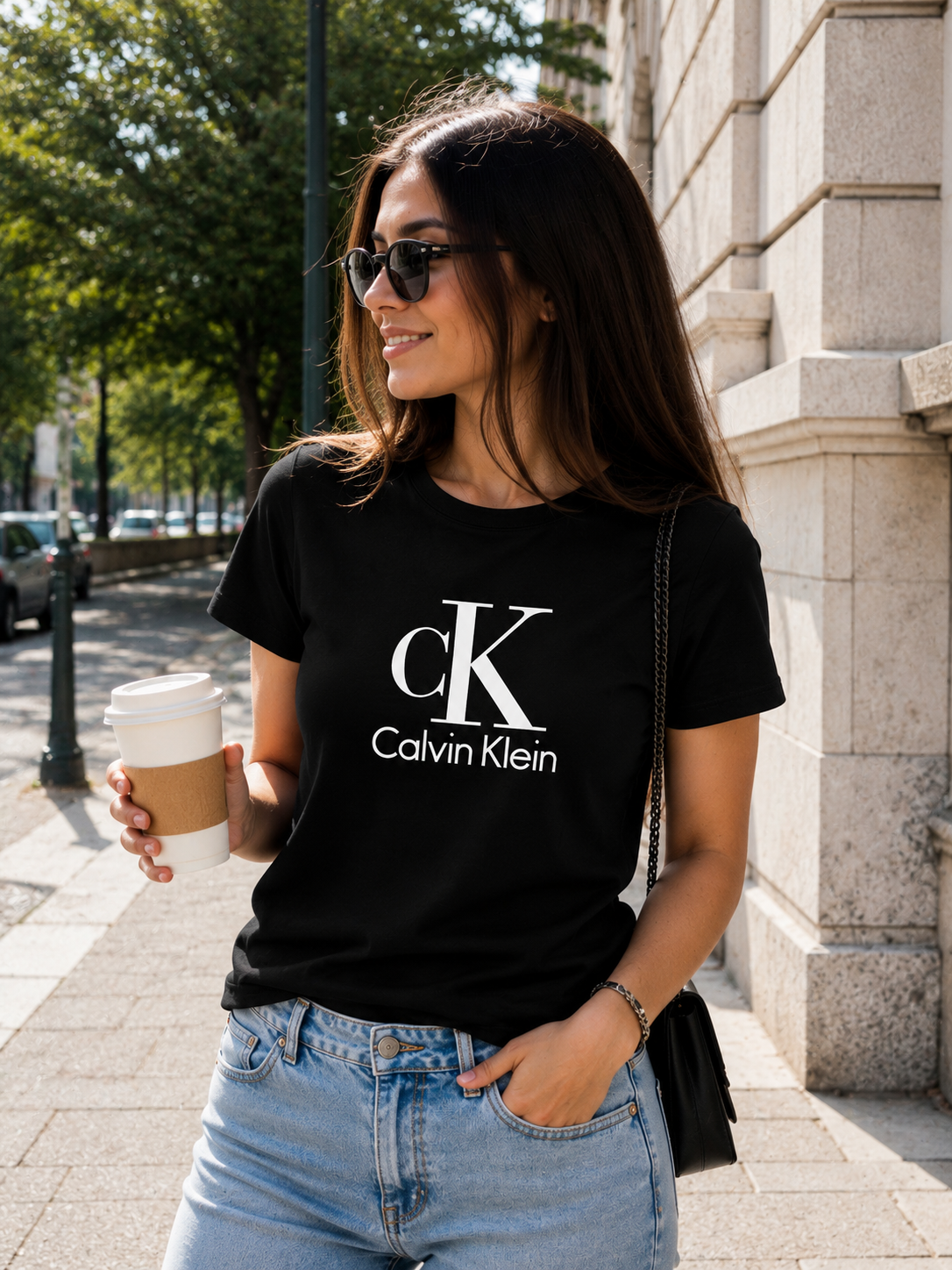 Women’s Calvin Klein Cotton T-Shirt